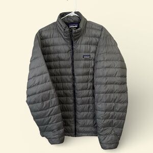 Patagonia Men's Charcoal Puffer Jacket